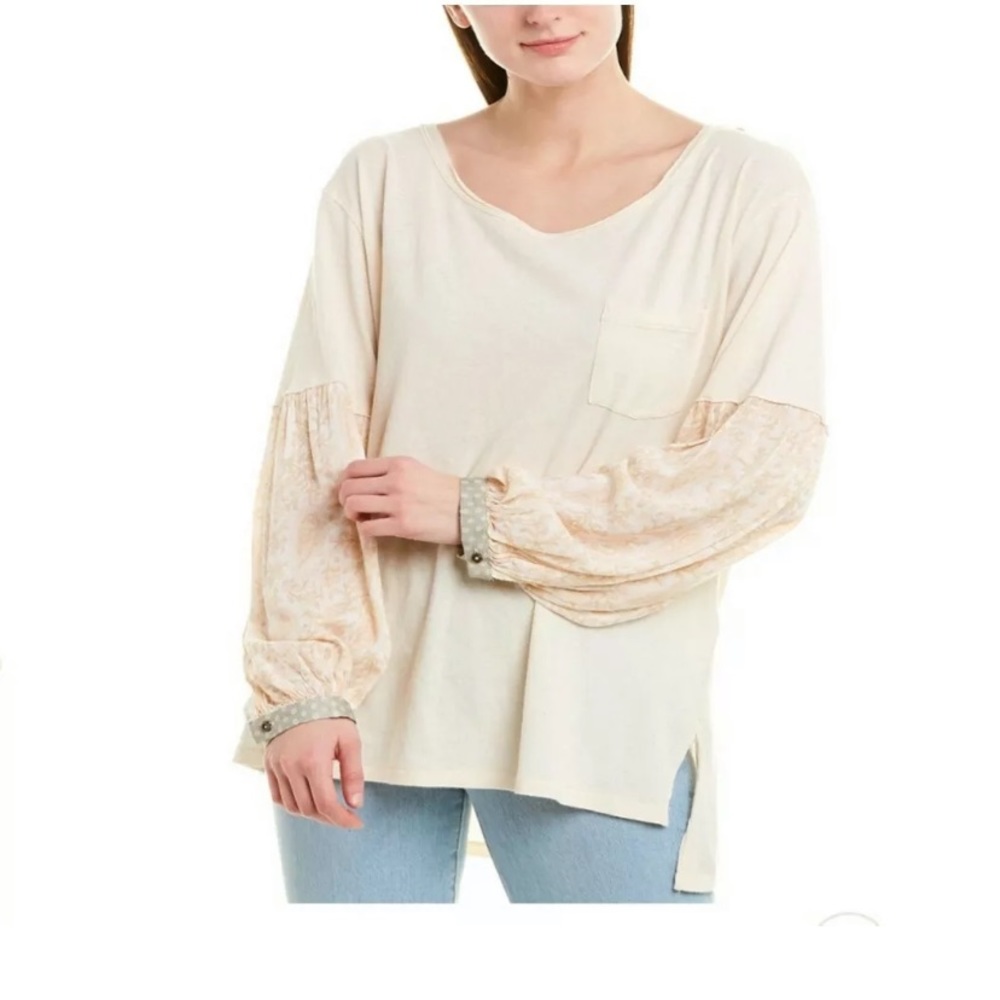 We the Free Jade Top NWT